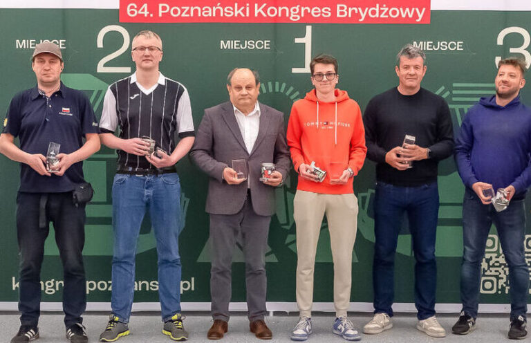 Zwycięzcy Grand Prix Polski Par w Poznaniu: Stanisław Gołębiowski i Wojciech Bąk