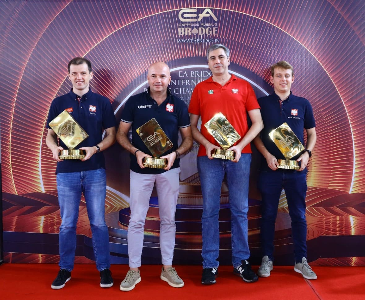 Zwycięzcy w turnieju GOLD
EA INTERNATIONAL CHAMPIONSHIPS w Chennai